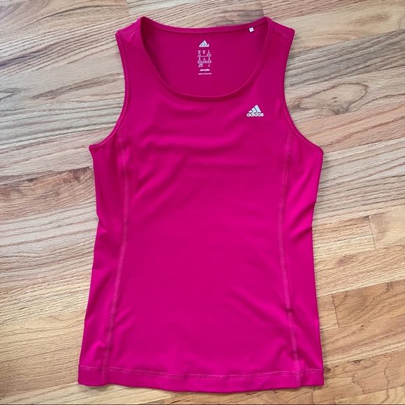 3/$25.00 🛍  Adidas Pink run/workout tank - Picture 1 of 6